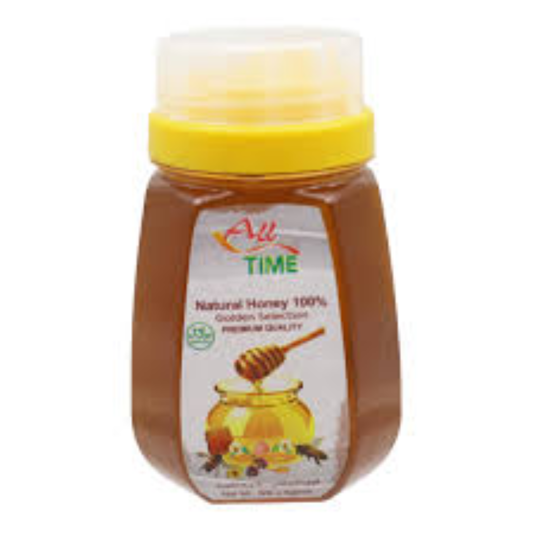ALL TIME HONEY HEXA SQZ SHAPE PET 500G